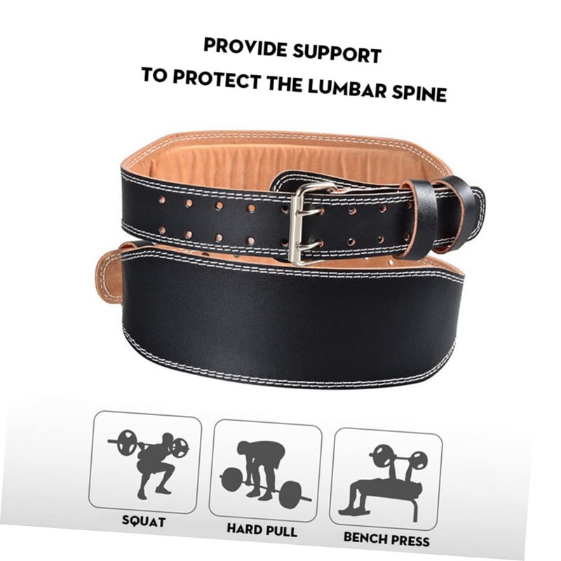 IWOWHERO Adjustable Waist Support Belt for Men Protective Fitness Waist