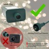 Power Cord 6Ft with On/Off Foot Switch for Christmas Tree