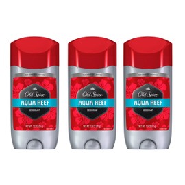 Old Spice Red Zone Collection Aqua Reef Scent Men's Deodorant, 3 Ounce (Pack of 3)
