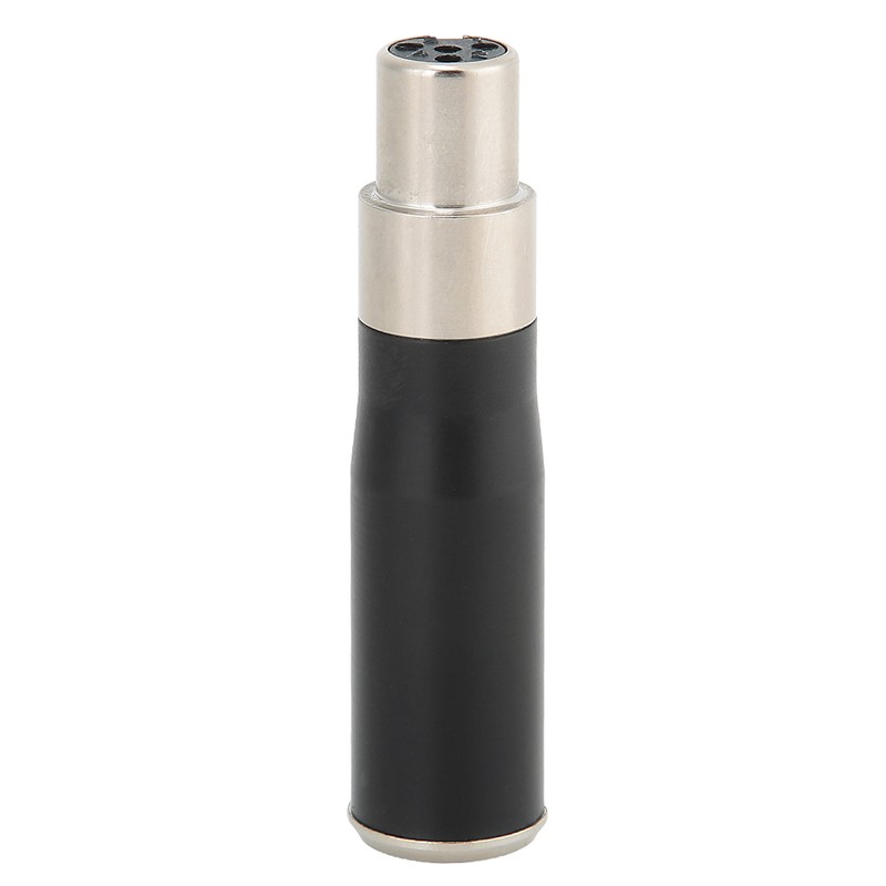 2PCS Mini XLR 3pin Male to Mini XLR 4pin Female