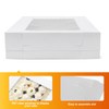 Wowxyz 19x14x4 Inches Cake Boxes 6pcs Rectangle Half Sheet 1/2