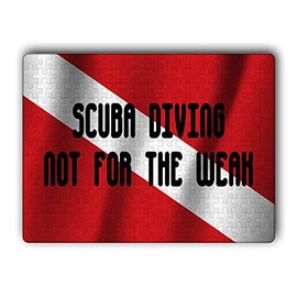 Makoroni - Scuba Diving NOT for The WEAK Diving Diver - Jigsaw Puzzle 252 pcs, Desy78