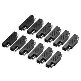 Bateria Power 12PCS SAE Connector, SAE to SAE Polarity Reverse Plug Adapter for SAE Quick Connect and Disconnect Extension Cable…