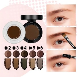 Pomada Y Sombra Para Ceja Brow Cepillo Incluido Color #05 Medium Brown