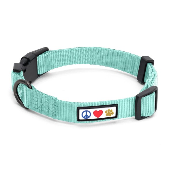 Pawtitas Dog Collar Small Solid Color Dog Collar Adjustable Puppy