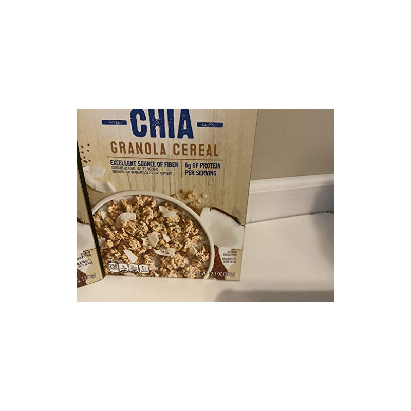 Simply Nature (2) boxes 12.3 oz Non-GMO Organic Coconut Chia