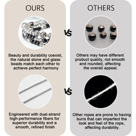 Beaded Lanyard with Card Holder, Neck Lanyard with Retractable Reel Waterproof Clear ID Badge Holder for Teachers, Nurses, Cruise & Office