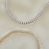 Kose Tennis Necklace 18K white/yellow Gold for Women and Men