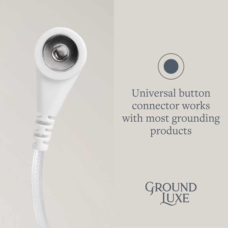 GroundLuxe Universal Grounding Cord – 15ft Replacement Cable for Grounding
