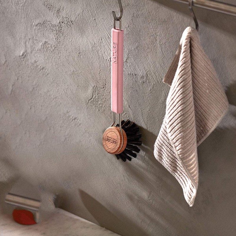 Smart SM-007RU Washing Up Brush Dishwashing with Handle Rust