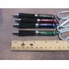 Unbranded/Generic Set of 4 Mini Metal ballpoint pens with clip