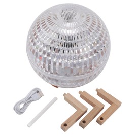 Crystal Ball Humidifier 350ML USB Powered RGB Colorful Night Light Desktop Cool Mist Humidifier