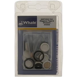Whale Elegance Tap and Shower Service Kit - Black