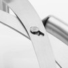 Westmark Ausziehbarer Topf-Untersetzer, Länge: 18 bis 42 cm, Rostfreier Edelstahl,