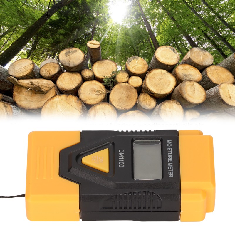 3 in 1 Wood Moisture Meter Accurate Fast Measurement Clear