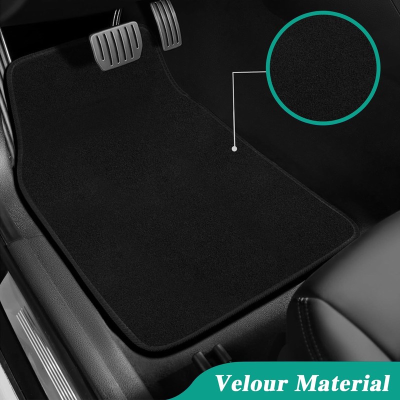 GXARTS 4PCS Car Floor Mats Carpet Full Set Fit for
