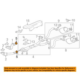 General Motors 10354707, Catalytic Converter Gasket