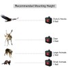 Univerayo Coyote Deterrent Solar Predator Control Light Deer Repellent Device