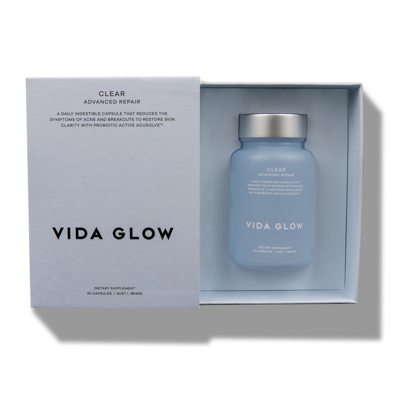 Vida Glow - Natural Clear Advanced Repair Supplement | Promotes