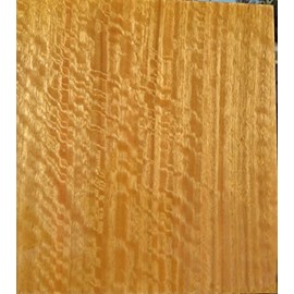 Australian Figured Eucalyptus Wood Veneer 7" x 39" rw no Backing 1/42" Thickness