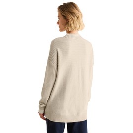 Cecil Women's Structured Mix Pullover, Desert Beige Melange