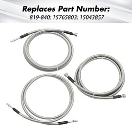 Vkinman 819-840 Fuel Lines, Replacement for Chevy Silverado GMC Sierra 1500 2500 2500 HD 3500 1999-2003, Replaces 15765803 15043857