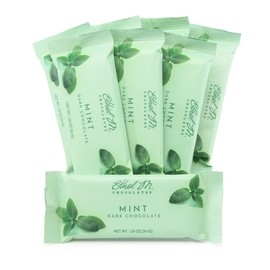 Ethel M Chocolates Premium Dark Chocolate Mint Bars Set of 8 - Rich, Refreshing, Intense, Creamy, After-Dinner, Cool Mint-Infused, Luscious, Handcrafted