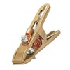 260/300/500A Brass Material A Shape Ground Welding Earth Clamp for