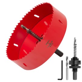 RKK 6-Inch Bi-Metal Hole Cutter for Wood, Plastic, and Thin Metal