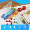 ENGHEK 56PC Zip Lock Bags, Reusable Freezer Bags, Over One-Gallon/4.55L,