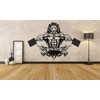 Wall Decals Decor Lion Crossfit Fitness Club Gym Logo Sport