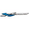Yamaha 990128 Genuine Parts Emblem Plated/Blue NEW Cygnus X SE44J