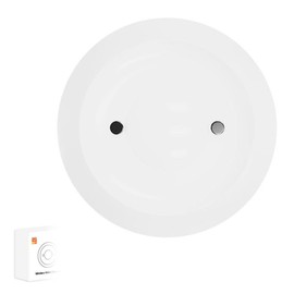 Acmerota Wireless Water Leak Sensor Water Leak Detector Mini Flood Detector for Remind and Smart Home Automation IP66 Waterproof Flexible Installation for Basement... (zigbee Gateway Required)