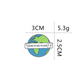 Protecting The Environment And The Earth Enamel Pin Hat Coat Bag Decoration Delicate Cartoon Badge Jewelry Gift for Girls Women