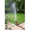 Gardena 8136-20 Rotating Pulse Sprinkler, Fixed Metal Spikes, Premium Water