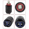 T & T Hardware N40HKC, 40PHF-2 Replacement, 40MM Shower Cartridge,