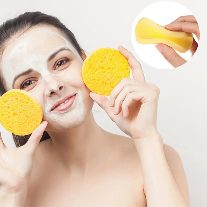 180pcs Esponja Facial Comprimida Para Limpieza Y Exfoliación