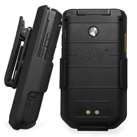 Wireless ProTech CAT S22 Flip Case Swivel Belt Clip Holster, Secure Fit and Lightweight