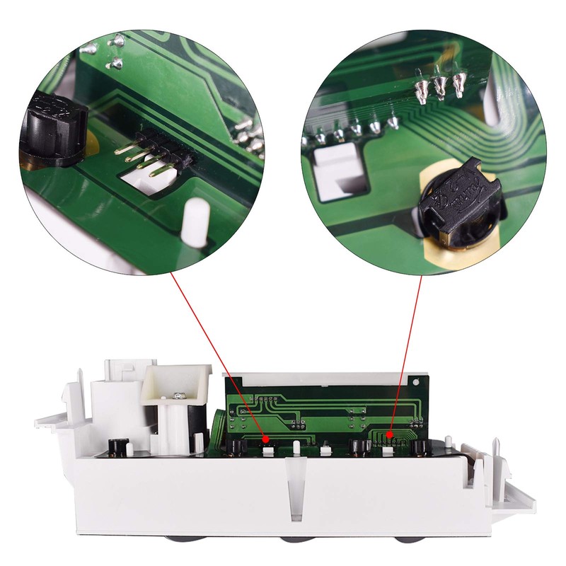 Heater A/C Control Switch Panel Module Without Rear Window Defogger