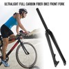 Ultralight Full Carbon Fiber Bike Front Fork 700C Road Bicycle