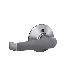 Schlage F170 ELA 626 Elan Door Lever, One Sided Non-Turning Dummy Door Handle, Satin Chrome