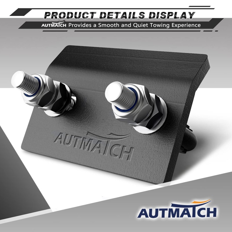 AUTMATCH Hitch Tightener Anti Rattle Stabilizer - Heavy Duty Hitch