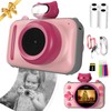 ATEYA Kids Camera Instant Print for Girls Age 3+, 48MP