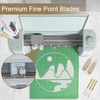 6 Pcs Premium Fine Point Blade with 1 Housing, 30°/45°/60°