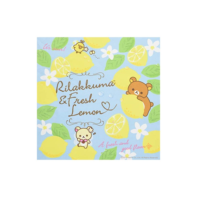 Rilakkuma Cleaning Cloth, Ultra Fine Fiber, 7.7 x 7.7 inches