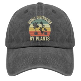 Easily Distracted by Plants Sun hat Cool Cap for Son
