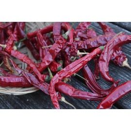 Dried Sichuan Chili Pepper, USDA Certified Organic, Er Jing Tiao, Product of the USA, Non GMO，二荆条辣椒