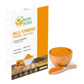 Cúrcuma Salvaje En Polvo 100% Pura Kasturi Para Cara, Cuidad