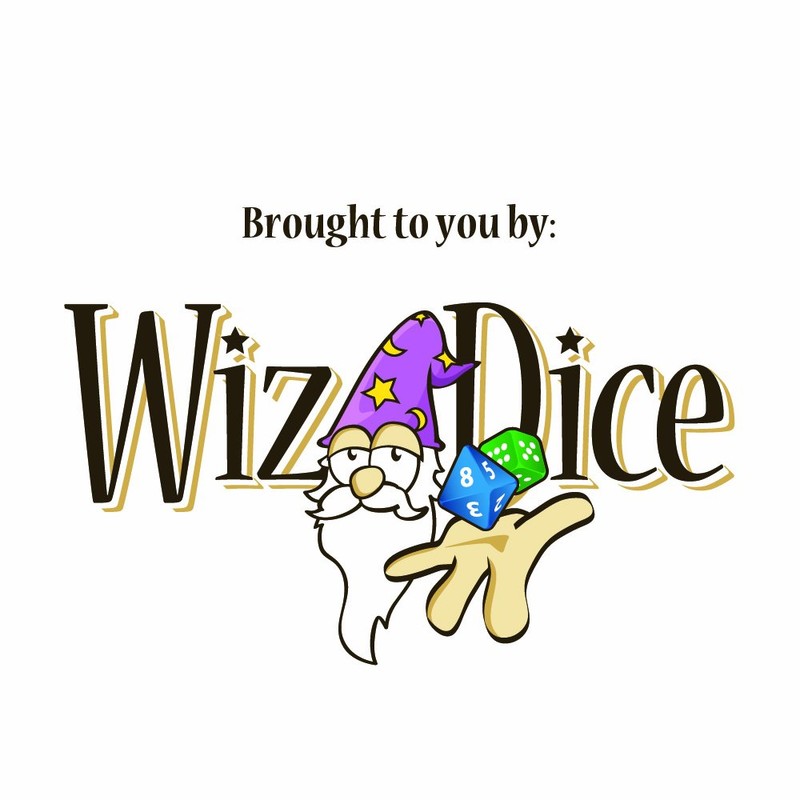 Wiz Dice 7 Die Polyhedral Dice Set - Forbidden Treasure