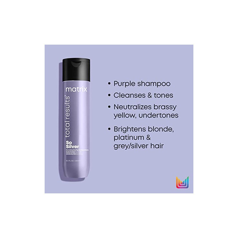 MATRIX color Obsessed So Silver Shampoo, 10.1 Fl Oz